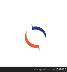 Circular logo vector flat design