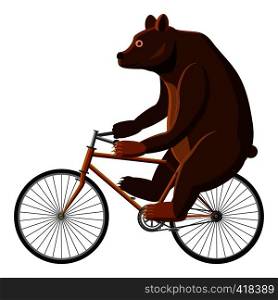 Circus bear icon. Cartoon illustration of circus bear vector icon for web. Circus bear icon, cartoon style