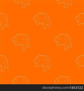 Circus cannon pattern vector orange for any web design best. Circus cannon pattern vector orange