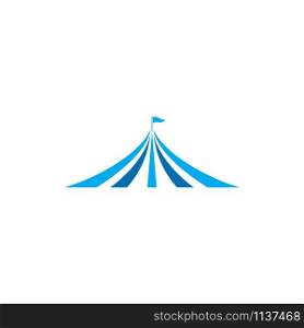 Circus logo ,simple circus logo vector icon illustration template