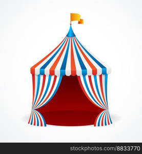 Circus tent vector image