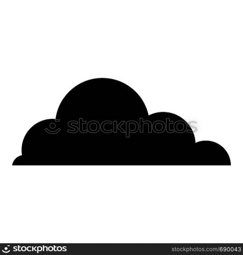 Cirrus cumulus icon. Simple illustration of cirrus cumulus vector icon for web. Cirrus cumulus icon, simple style.
