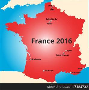Cities of France euro 2016. Cities of France euro 2016 championship
