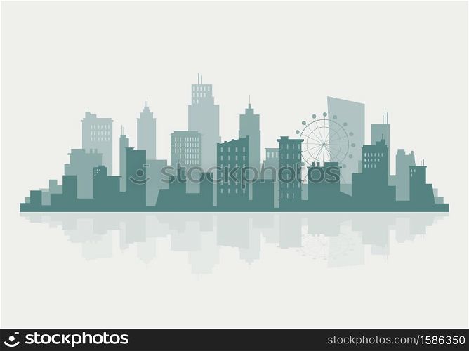 city building view