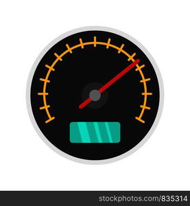 City car dashboard icon. Flat illustration of city car dashboard vector icon for web isolated on white. City car dashboard icon, flat style