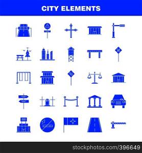 City Elements Solid Glyph Icons Set For Infographics, Mobile UX/UI Kit And Print Design. Include: Mute Speaker, Sound, Mute, Speaker, Speaker, Sound, Media, Eps 10 - Vector