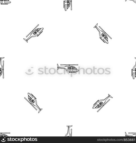 City helicopter pattern seamless vector repeat geometric for any web design. City helicopter pattern seamless vector