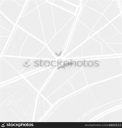 City map. Gray color pattern. Abstract vector illustration of a town with streets.. Map of the city. Gray color pattern. Abstract vector illustration of a town with streets