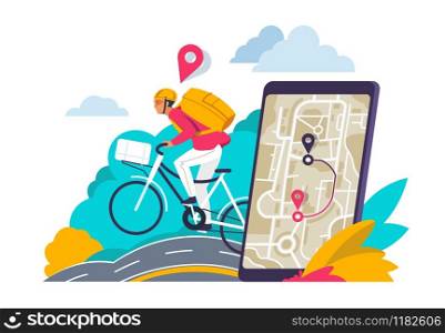 City navigation concept. Cartoon travelers looking for route in city map on smartphone or laptop. Vector GPS navigation illustration city directions for app mobile equipment. City navigation concept. Cartoon travelers looking for route in city map on smartphone or laptop. Vector GPS navigation illustration