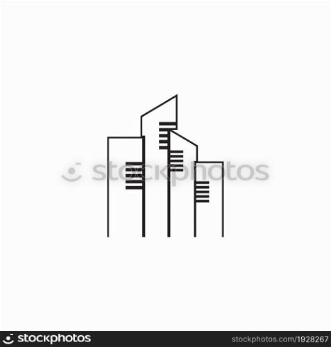 City sky line vector template