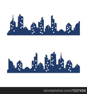 city skyline background vector illustration design