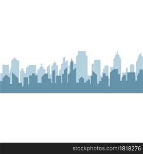 city skyline background vector illustration design