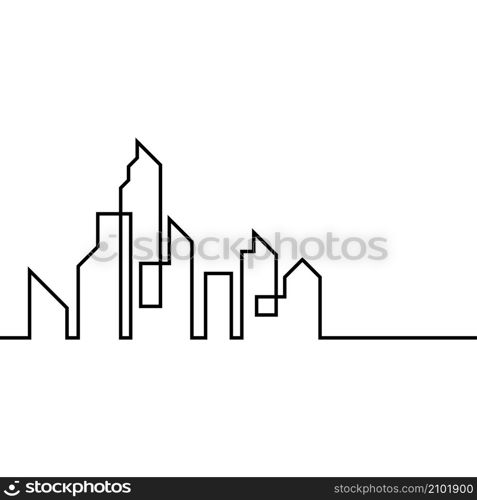 city skyline background vector illustration design