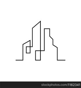 City skyline, city silhouette vector illustration