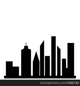 city skyline logo vector