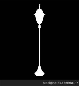 City street lantern icon .