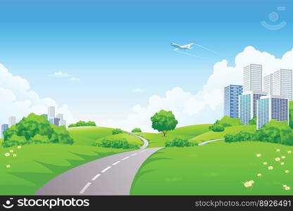 Cityscape vector image