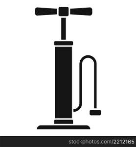 Classic air pump icon simple vector. Air pump. Car compressor. Classic air pump icon simple vector. Air pump