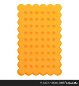Classic cracker icon. Cartoon of classic cracker vector icon for web design isolated on white background. Classic cracker icon, cartoon style