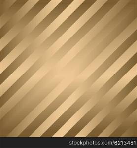 Classic diagonal lines pattern on gold. Vector design. Classic diagonal lines pattern on gold background. Vector design