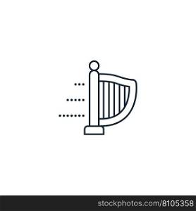 Classic music creative icon from music icons Vector Image