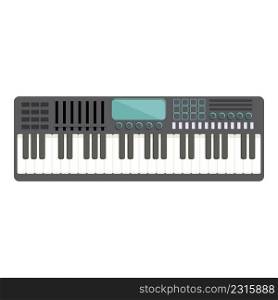 Classic synthesizer icon cartoon vector. Dj keyboard. Audio instrument. Classic synthesizer icon cartoon vector. Dj keyboard