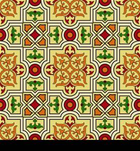 classic vintage seamless pattern in editable vector file