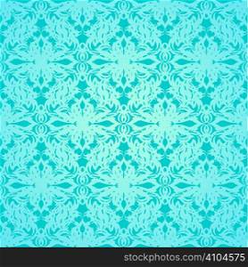 Classy blue wallpaper background with seamless repeat design
