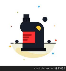 Clean, Cleaning, Drain, Fluid, Household Abstract Flat Color Icon Template