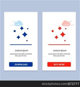 Clean, Cleaning, Neat, Wash, Washing Blue and Red Download and Buy Now web Widget Card Template