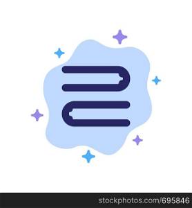 Clean, Cleaning, Towel Blue Icon on Abstract Cloud Background