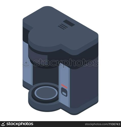 Clean coffee machine icon. Isometric of clean coffee machine vector icon for web design isolated on white background. Clean coffee machine icon, isometric style
