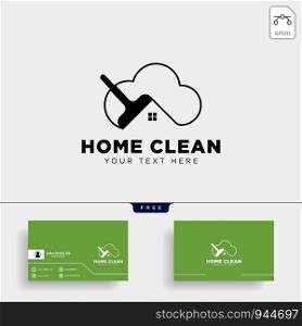 clean house or home creative logo template vector illustration icon element isolated - vector. clean house or home creative logo template vector illustration