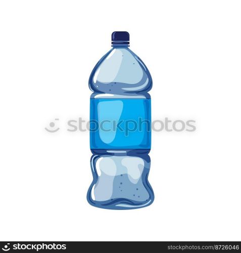 clean mineral water bottle cartoon. clean mineral water bottle sign. isolated symbol vector illustration. clean mineral water bottle cartoon vector illustration