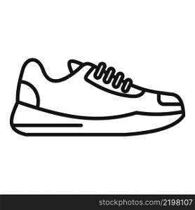 Clean sneaker icon outline vector. Sport shoe. Modern fashion. Clean sneaker icon outline vector. Sport shoe