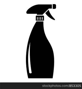 Clean spray bottle icon. Simple illustration of clean spray bottle vector icon for web design isolated on white background. Clean spray bottle icon, simple style