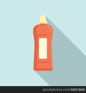 Cleaner bottle icon. Flat illustration of cleaner bottle vector icon for web design. Cleaner bottle icon, flat style