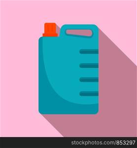 Cleaner canister icon. Flat illustration of cleaner canister vector icon for web design. Cleaner canister icon, flat style