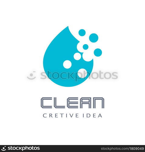 cleaning clean service logo icon vector template