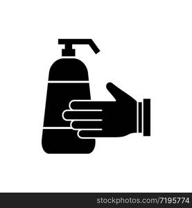 Cleaning Hand Soap Wash icon vector design templates on white background