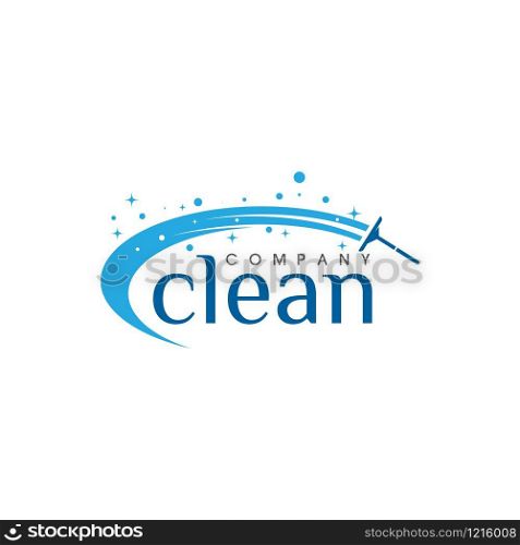 Cleaning icon Template vector Illustration