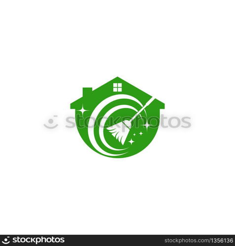 Cleaning logo and symbol ilustration vector template