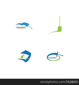 Cleaning logo and symbol ilustration vector template