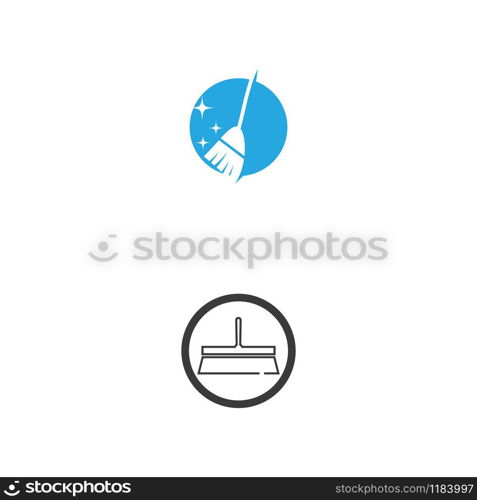 Cleaning Logo Template vector symbol nature