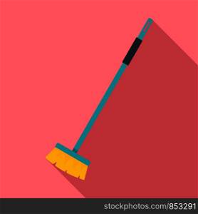 Cleaning mop icon. Flat illustration of cleaning mop vector icon for web design. Cleaning mop icon, flat style