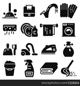 Cleaning service, icon set, services for cleaning and laundry in various rooms. Icons for the website. Cleaning service, icon set, services for cleaning and laundry in various rooms.