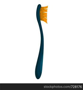 Cleaning toothbrush icon. Flat illustration of cleaning toothbrush vector icon for web. Cleaning toothbrush icon, flat style