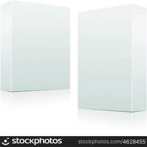 Clear white boxes