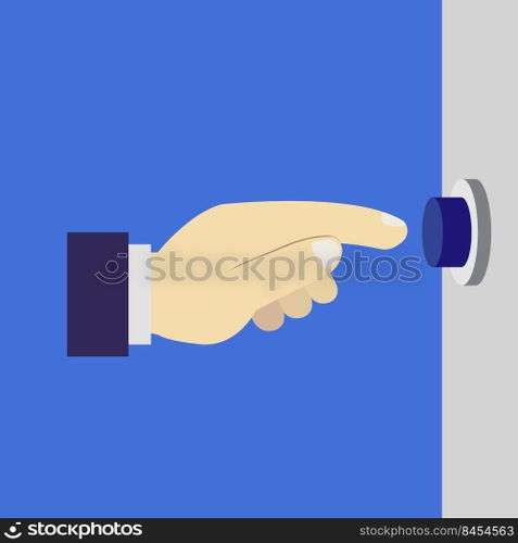Click on button