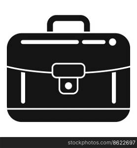 Client briefcase icon simple vector. Platform system. Know system. Client briefcase icon simple vector. Platform system